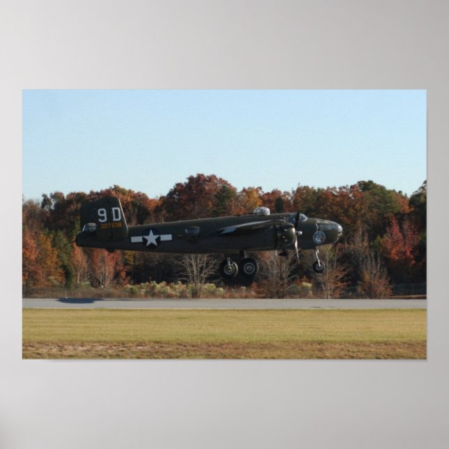 WWII Bomber Poster (Front)