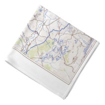 WWII commando/OSS escape silk map Bandana WWII commando/OSS escape silk map Bandana