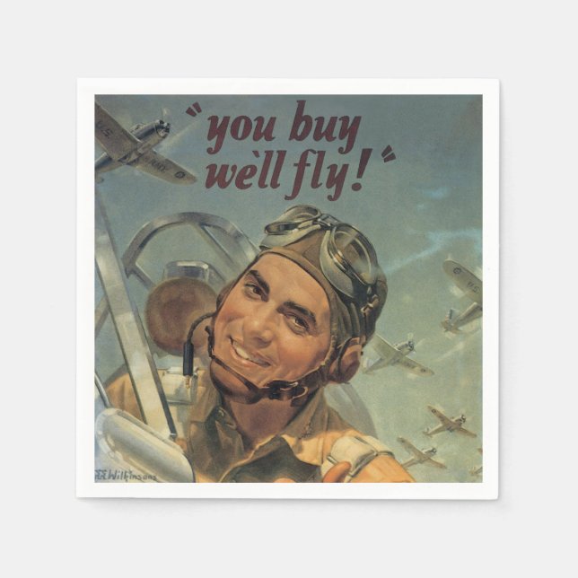 WWII Era Napkins (Front)