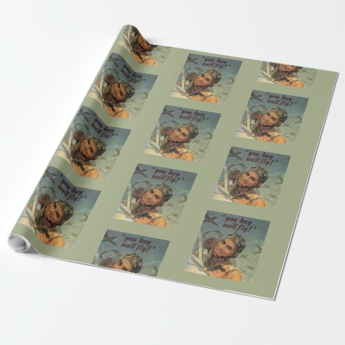 WWII Era Wrapping Paper