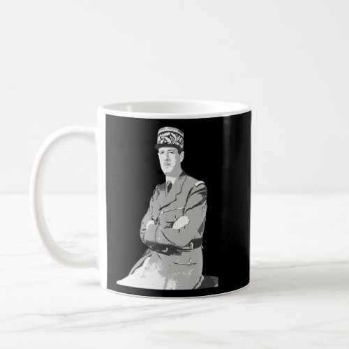 Wwii French Historic General De Gaulle  Coffee Mug