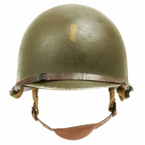 WWII Helmet Pin Cutout