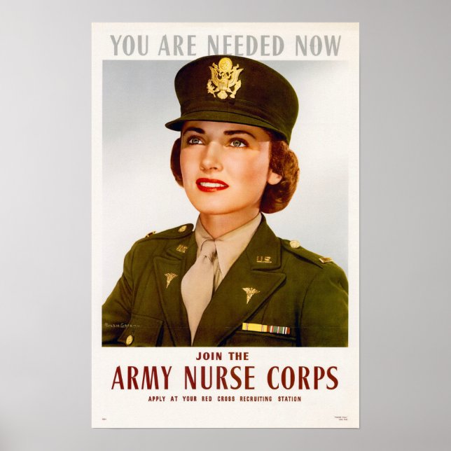 WWII Join the Army Nurse Corps Poster (Front)