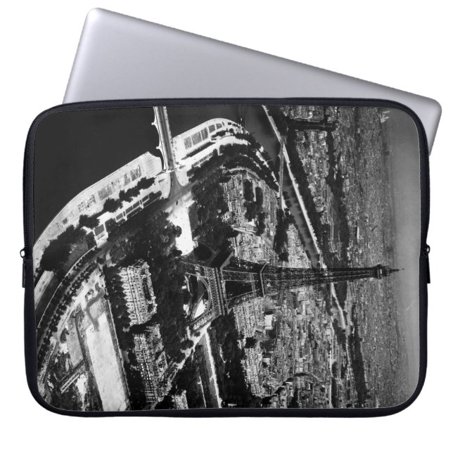 WWII Liberated Paris Laptop Sleeve (Front)