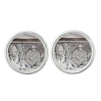 WWII Medics Waiting Cufflinks