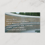WWII Memorial Freedom Wall in Washington DC Business Card
