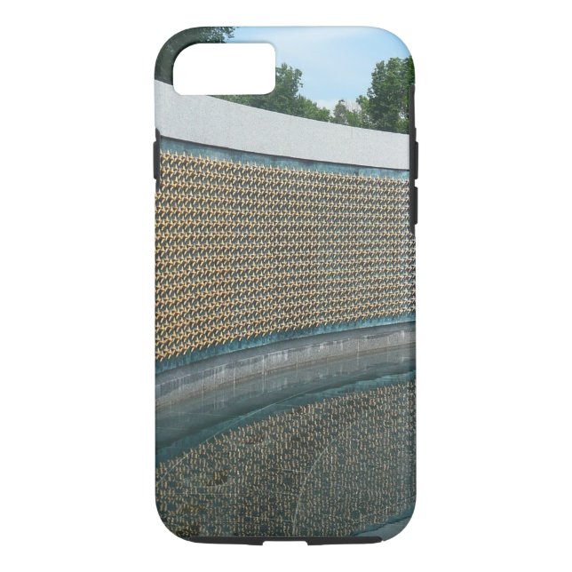WWII Memorial Freedom Wall in Washington DC Case-Mate iPhone Case (Back)