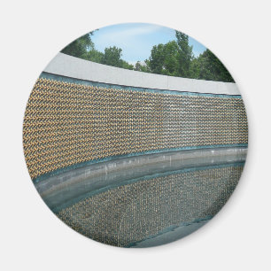 WWII Memorial Freedom Wall in Washington DC Magnet