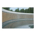 WWII Memorial Freedom Wall in Washington DC Placemat