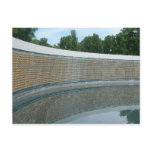 WWII Memorial Freedom Wall in Washington DC Postcard