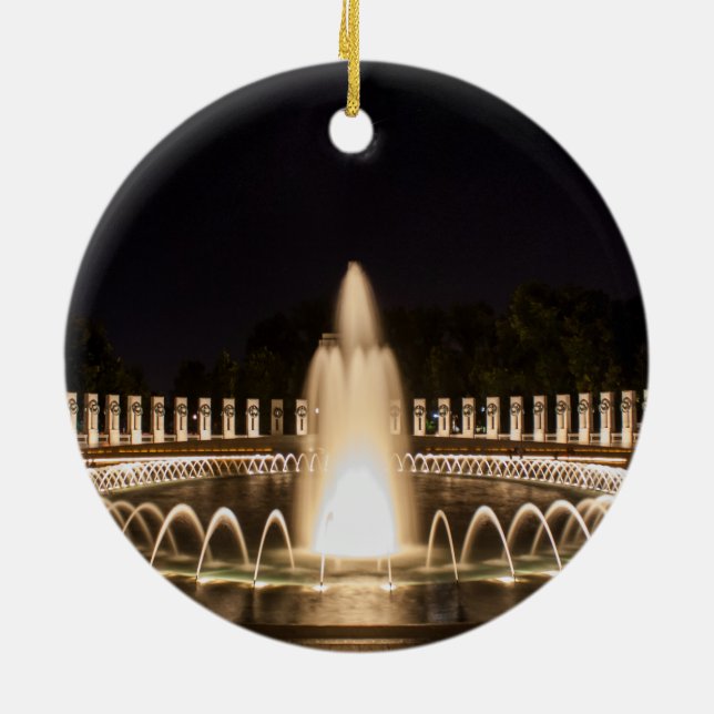 WWII Memorial Ornament (Back)