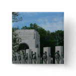 WWII Memorial Wreaths II in Washington DC Button