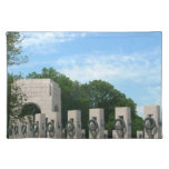 WWII Memorial Wreaths II in Washington DC Cloth Placemat