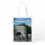 WWII Memorial Wreaths II in Washington DC Grocery Bag
