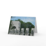 WWII Memorial Wreaths II in Washington DC Holiday Card
