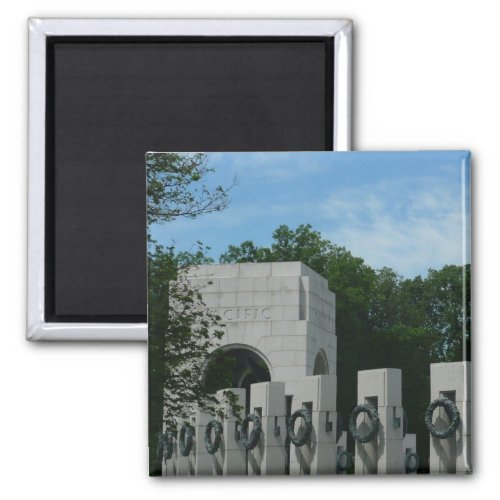 WWII Memorial Wreaths II in Washington DC Magnet