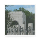 WWII Memorial Wreaths II in Washington DC Napkins