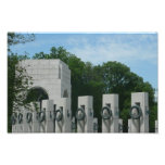 WWII Memorial Wreaths II in Washington DC Photo Print