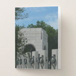 WWII Memorial Wreaths II in Washington DC Pocket Folder