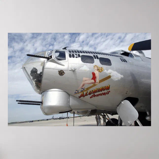 WWII Nose Art Poster | Zazzle