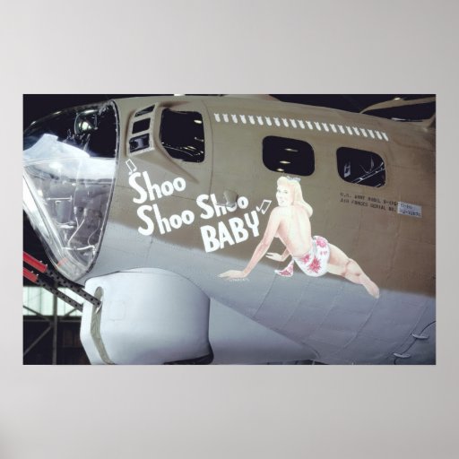 WWII Nose Art Poster | Zazzle