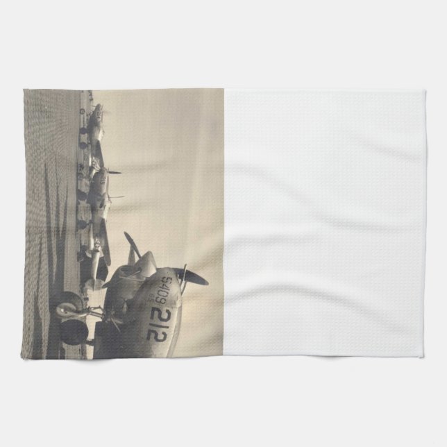 WWII planes Towel (Horizontal)