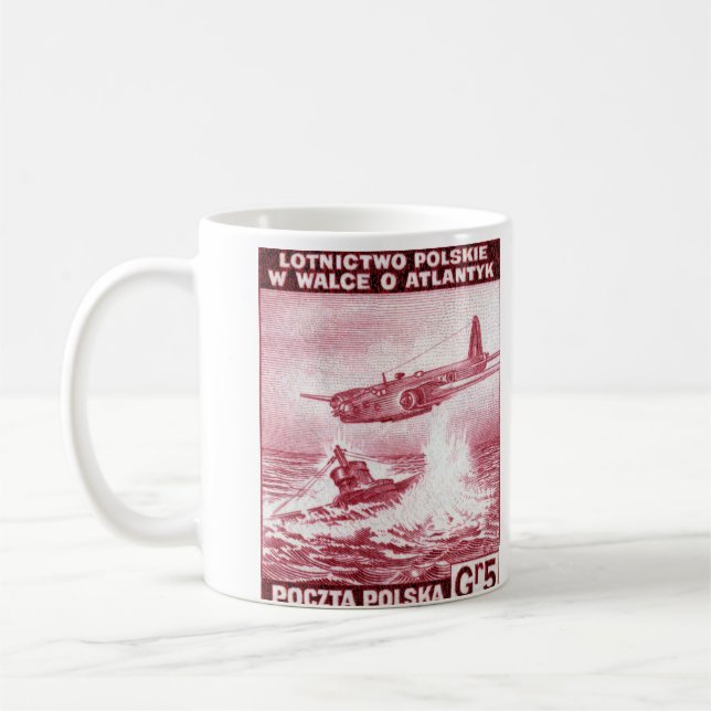 WWII Polish Air Force Coffee Mug (Left)