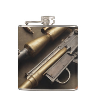 "WWII Relics" Flask