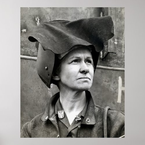 WWII Rosie the Riveter Poster