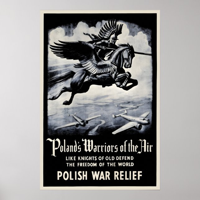 WWII Support Poster for Poland Poland's warriors (Front)