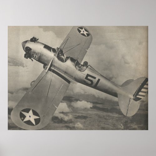 WWII US Fleet Ryan PT_20A Poster