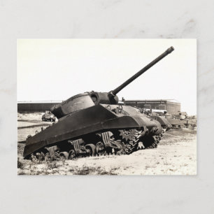 WWII US Tank Destroyer Postcard
