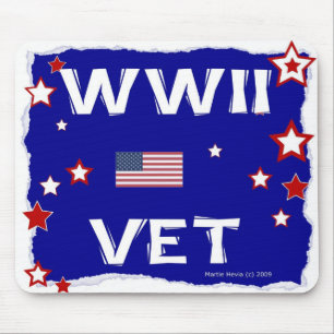 WWII Vet - In Honor - Mousepad