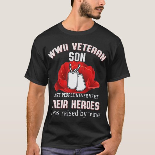 WWII VETERAN SON T_Shirt