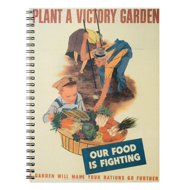 WWII Victory Garden Notebook (Front)