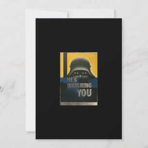 WWII Vintage Poster Invitation