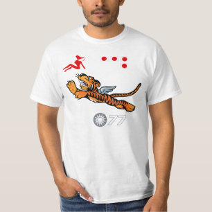 WWII Wing Art (Flying Tigers) T-Shirt
