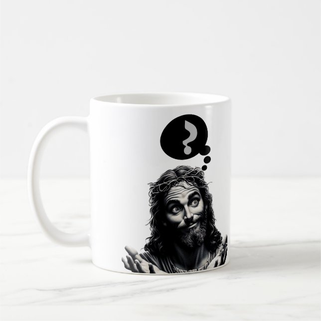 WWJD COFFEE MUG (Left)