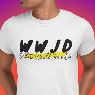 WWJD Shirt – Minimalist Highlight Design