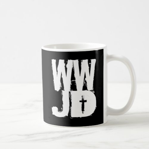 WWJD What Would Jesus Do Coffee Mug