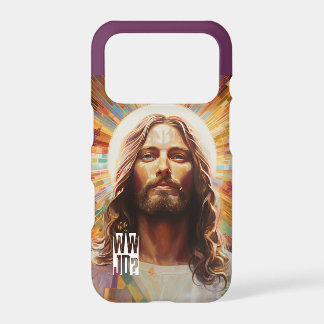 WWJD, What would Jesus Do, Fantastic Jesus iPhone 17 Pro Case