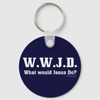 WWJD? What Would Jesus Do? Keychain
