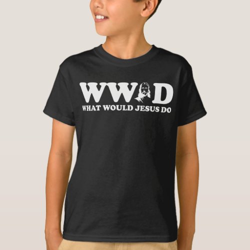 WWJD What Would Jesus Do T_ T_Shirt