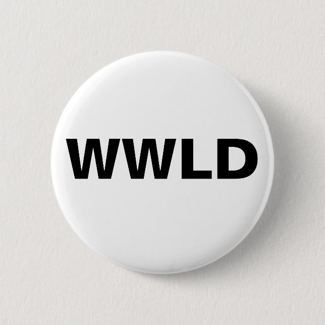 WWLD PINBACK BUTTON (Front)