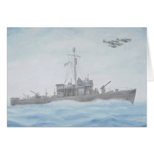 WWll Ship Card (Front Horizontal)