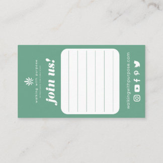 WWP Invite Card (Small)