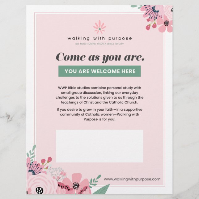 WWP Promotional Flyer (Front)