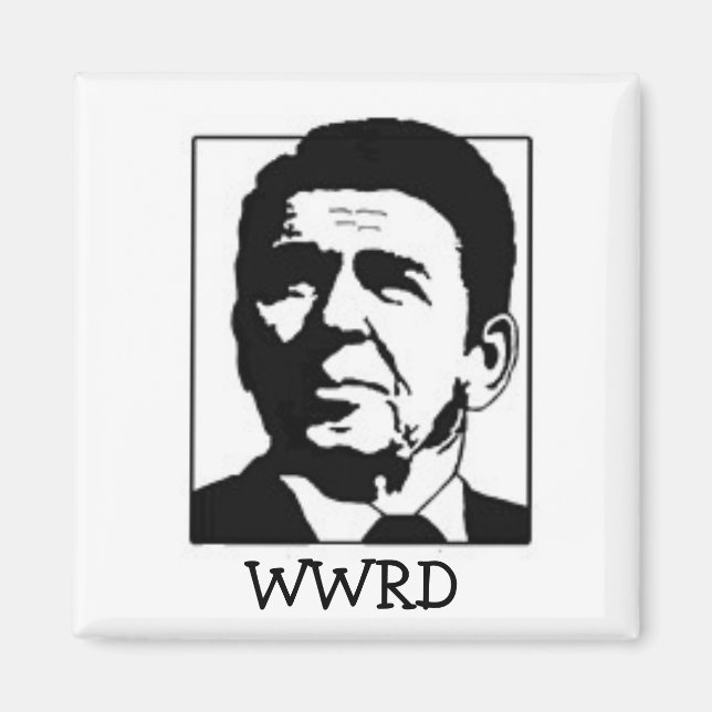 WWRD - What would Regan Do? Magnet (Front)