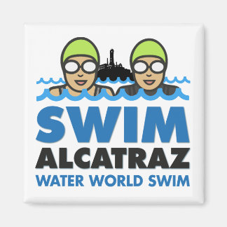 WWS Swim Alcatraz magnet