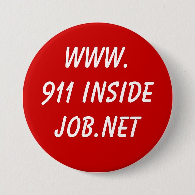 www.911 InsideJob.net Button (Front)